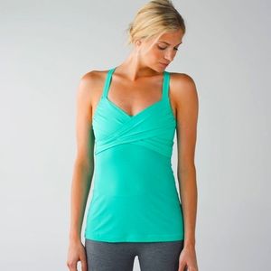 Size 6 Lululemon Bali Breeze Wrap It Up Tank Top